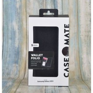Case-Mate Leather Wallet Folio Folding Case for Samsung Galaxy S20+ Plus NEW